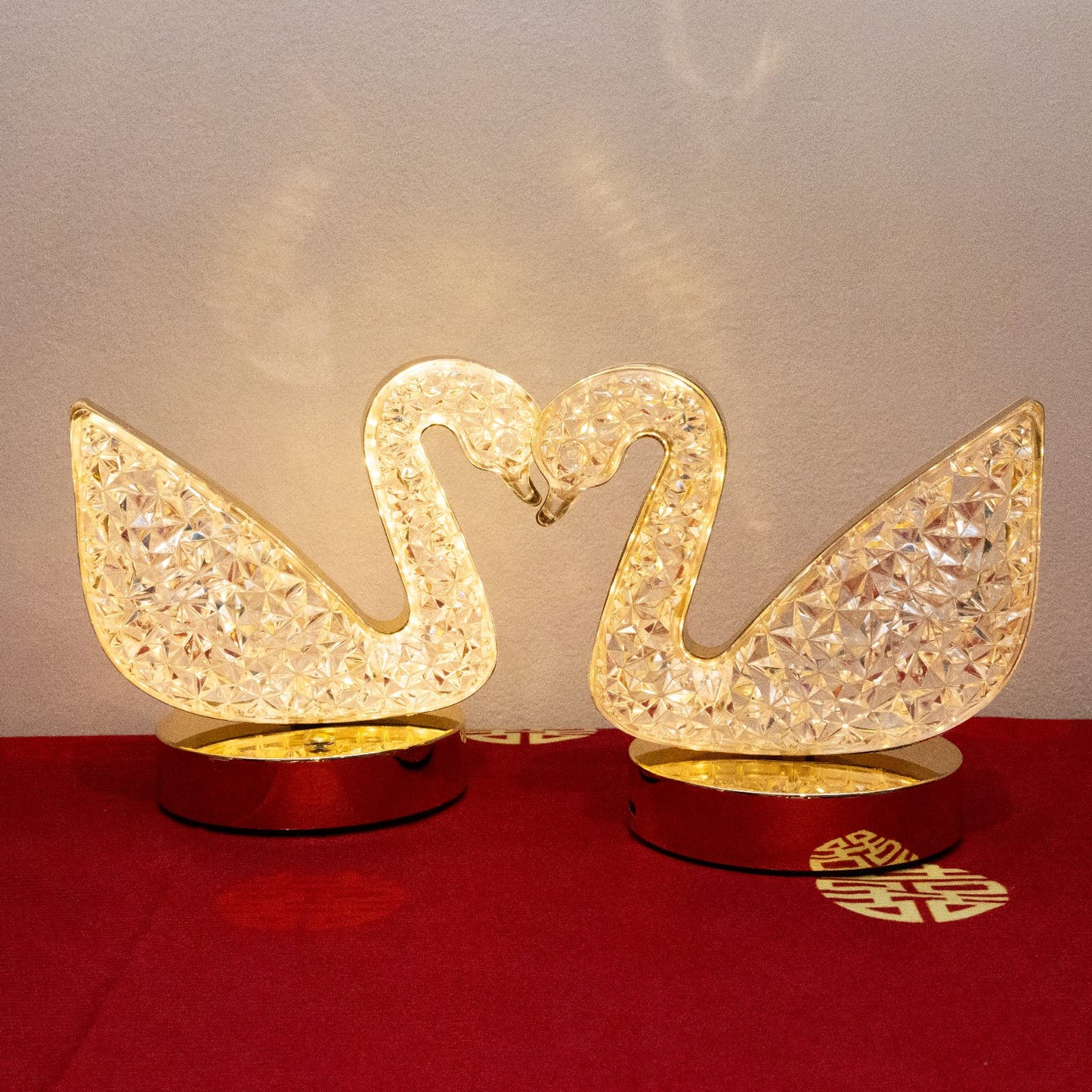 1027 For Bride pair of prosperity lamps